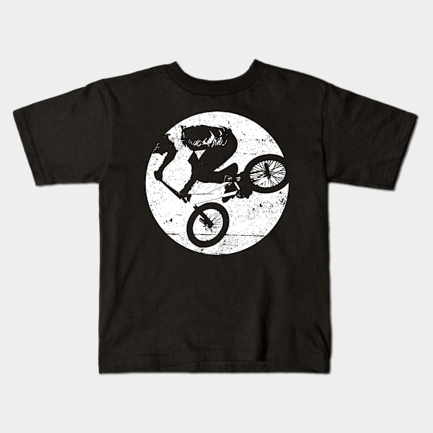 Bmx Kids T-Shirt by Johnny_Sk3tch